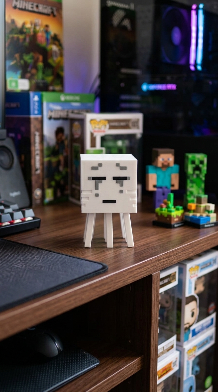 Ghast Fixo — colecionável OrionLab impresso em 3D