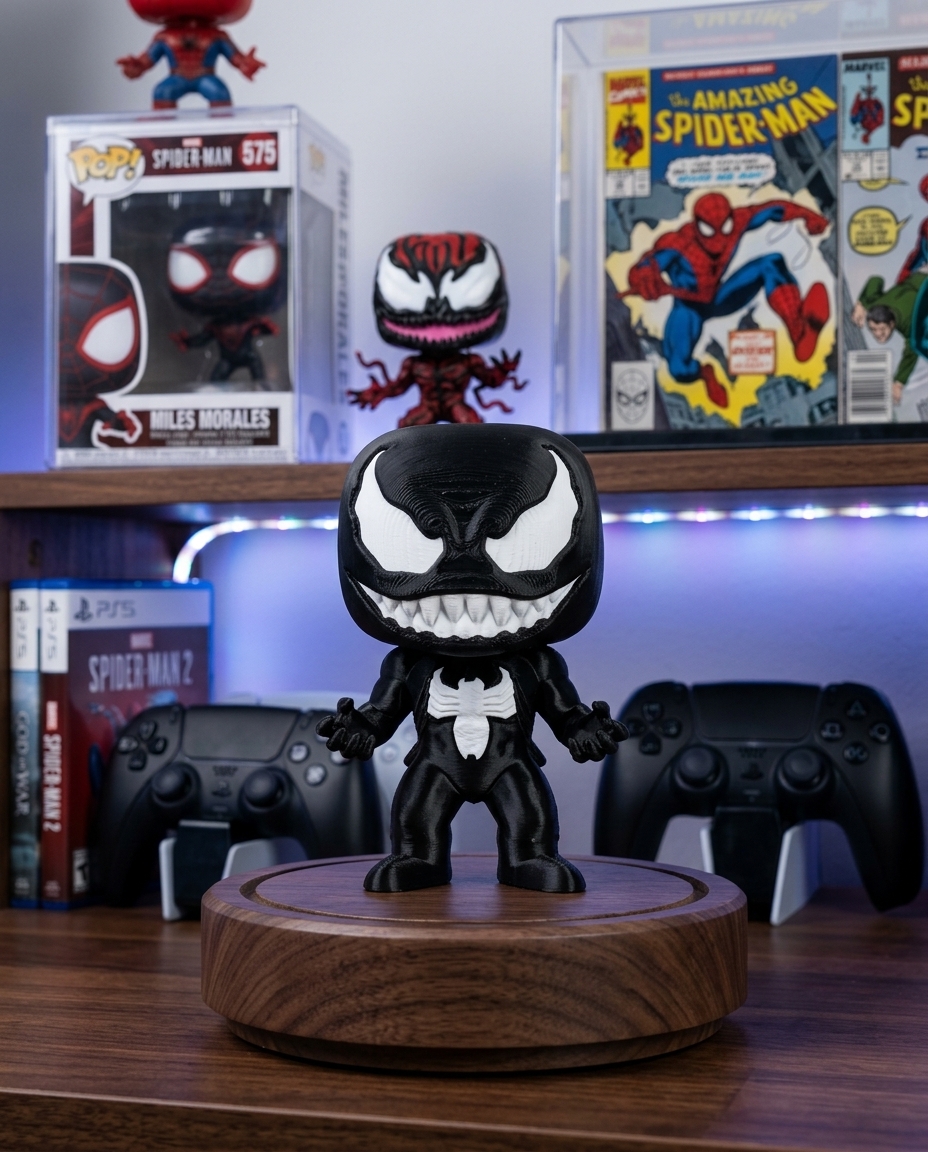 Venom Funko — colecionável OrionLab impresso em 3D