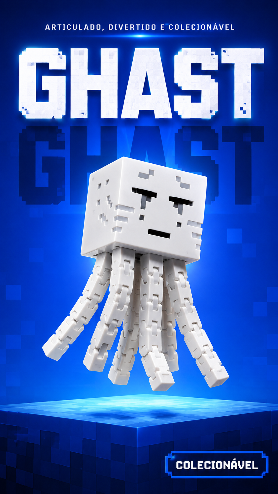 Ghast — colecionável OrionLab impresso em 3D
